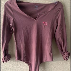 Victoria Secret PINK Bodysuit w/ Snaps